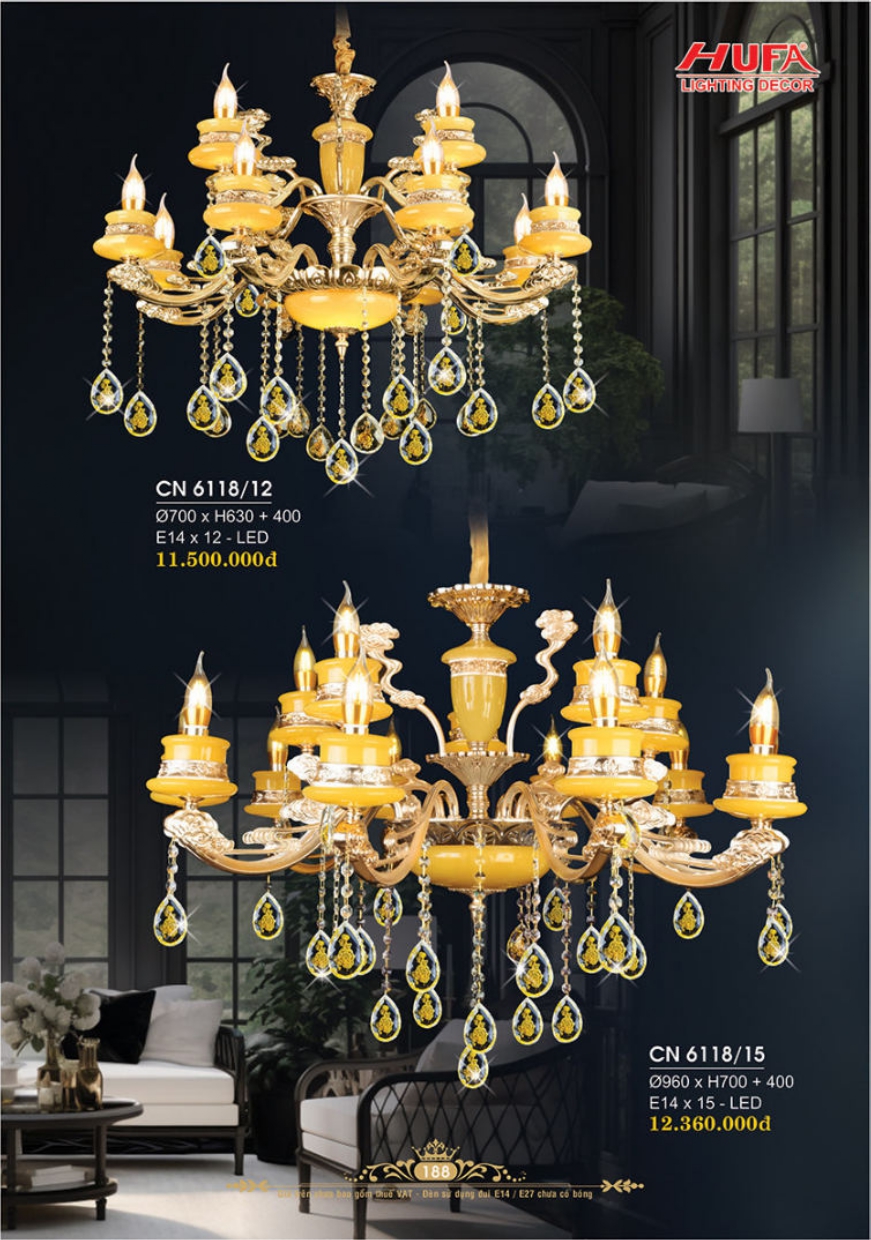 Bảng giá đèn trang trí HUFA